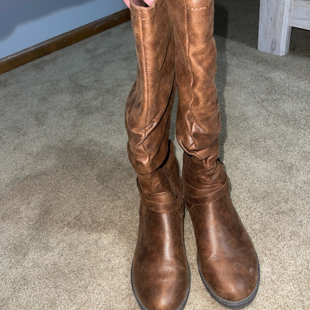 Dressy tall boots